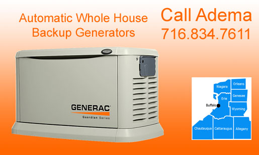 Generac Guardian Automatic Whole House Generators Sales, Installation, & Service, Buffalo, NY & WNY