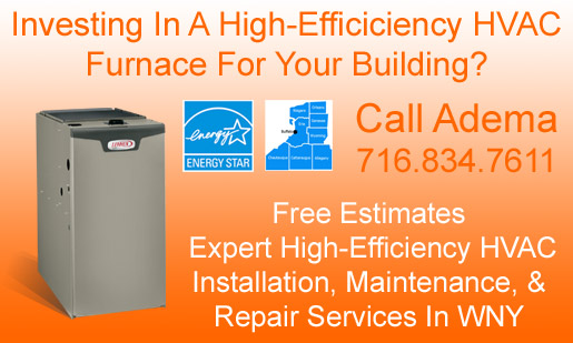 Commercial High Efficiency HVAC Gas Furnace Sales, Installation, Maintenance, & Repair Services In Buffalo, NY & WNY